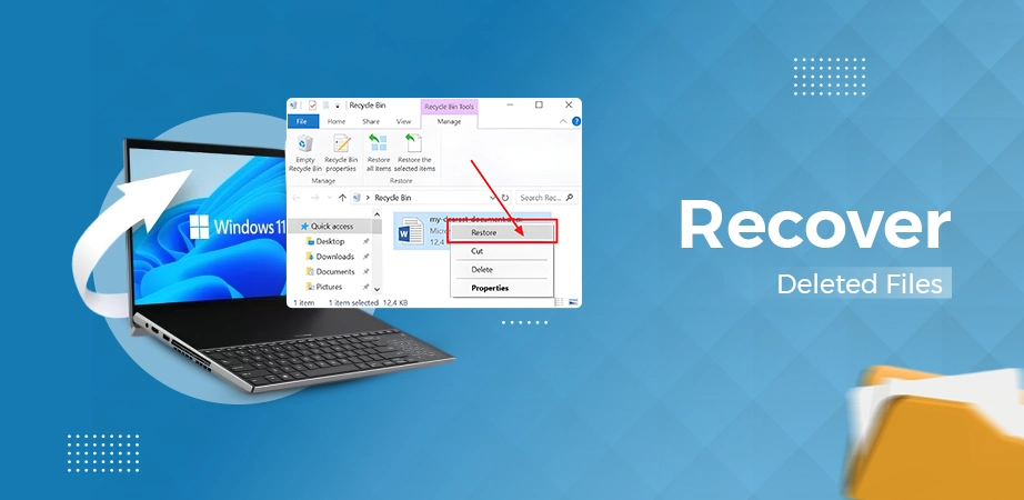 recovers Deleted Files