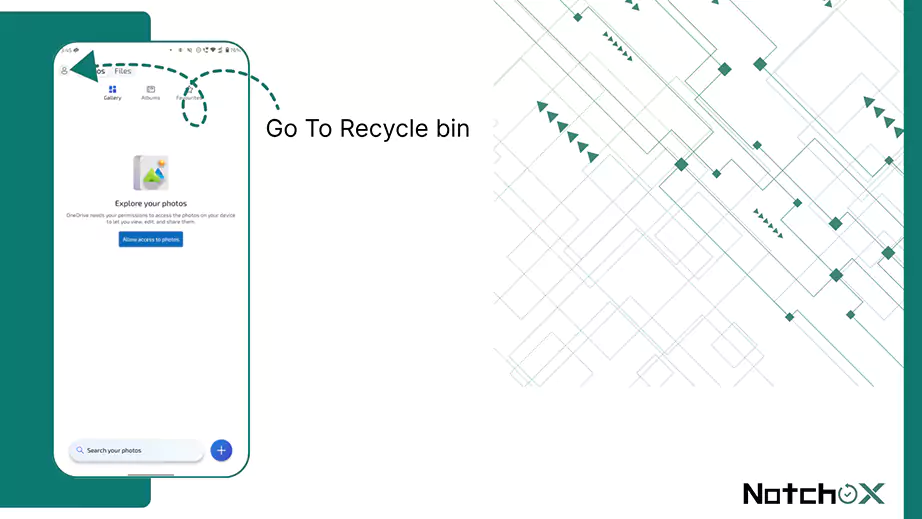 Go To Recycle bin