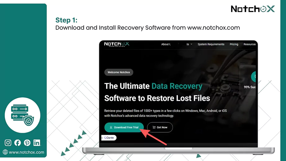 Notchox top data recovery software