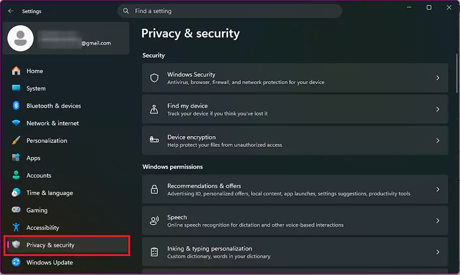 Open Privacy and security