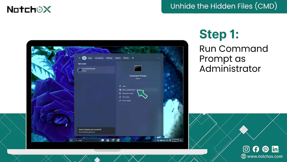 Run Command Prompt as Administrators
