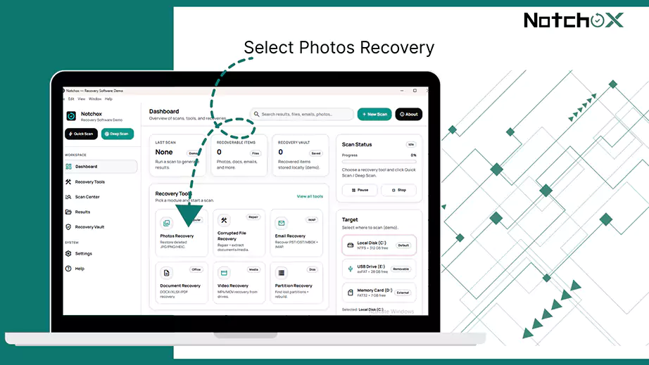 Select Photos Recovery