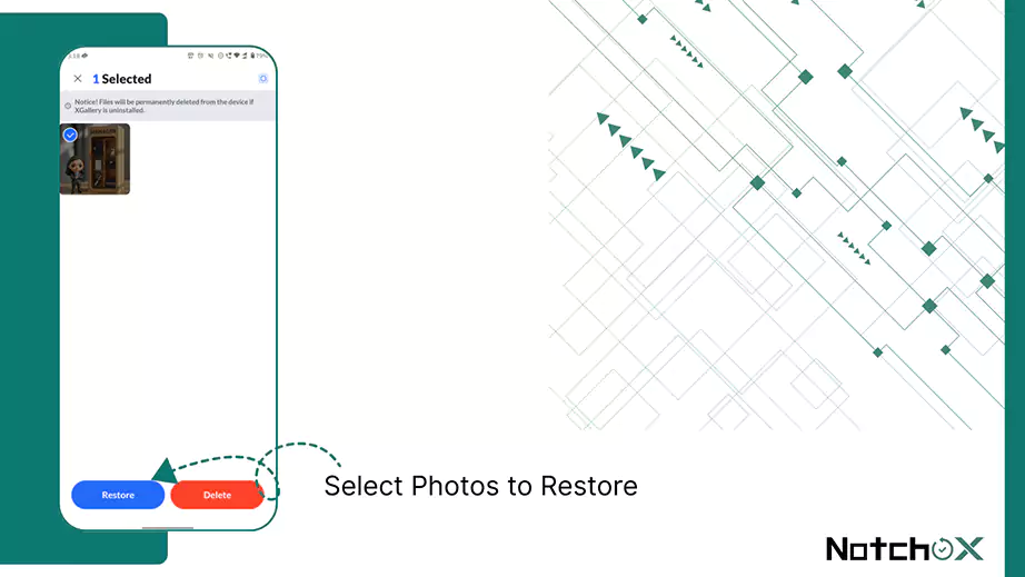 Select Photos to Restore