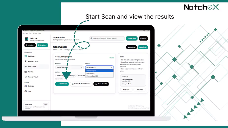 Start Scan