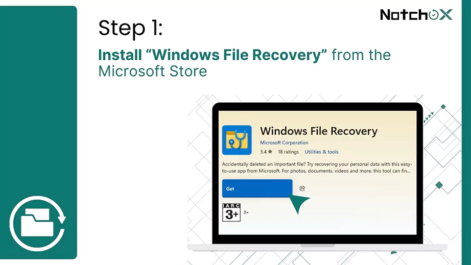Windows File Recovery in Microsoft Store