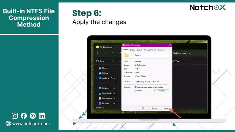 Apply the changes