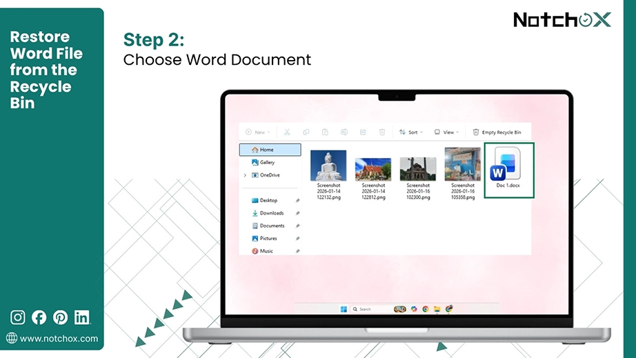 Choose Word Document