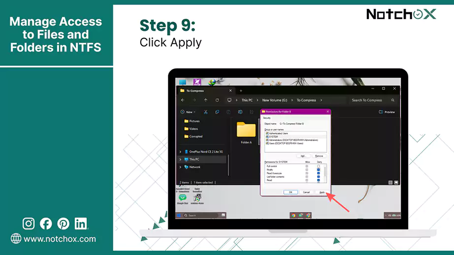 Click Apply