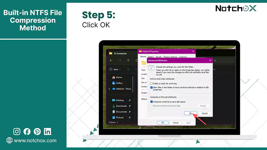 Click Ok