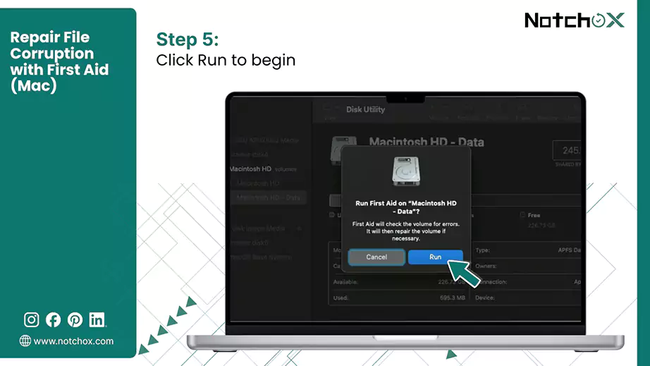 Click Run to begin