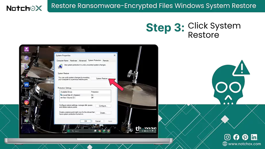 Click System Restore