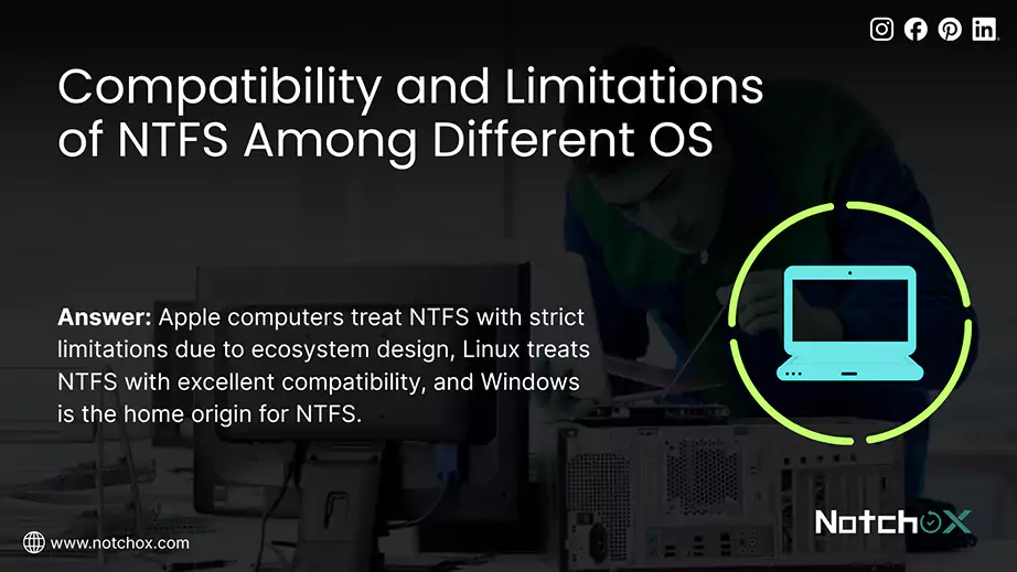 Compatibility and Limitations of NTFS Among Different OS