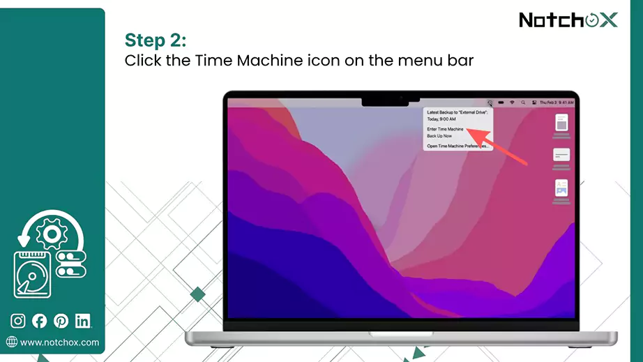 Enter Time Machine
