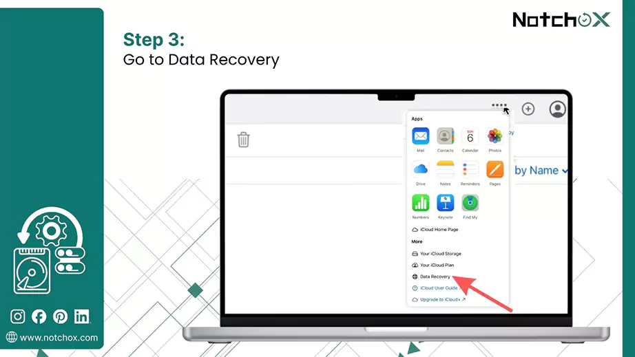 Go to Data Recovery