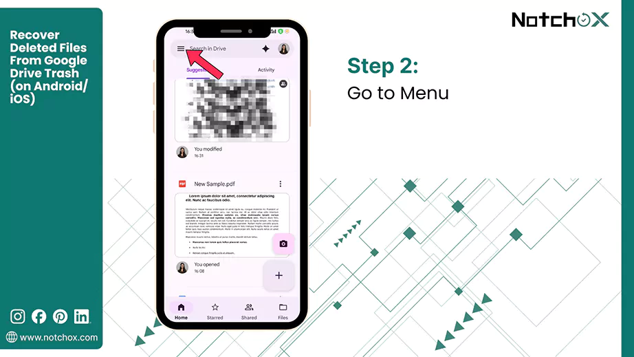 Go to Menu