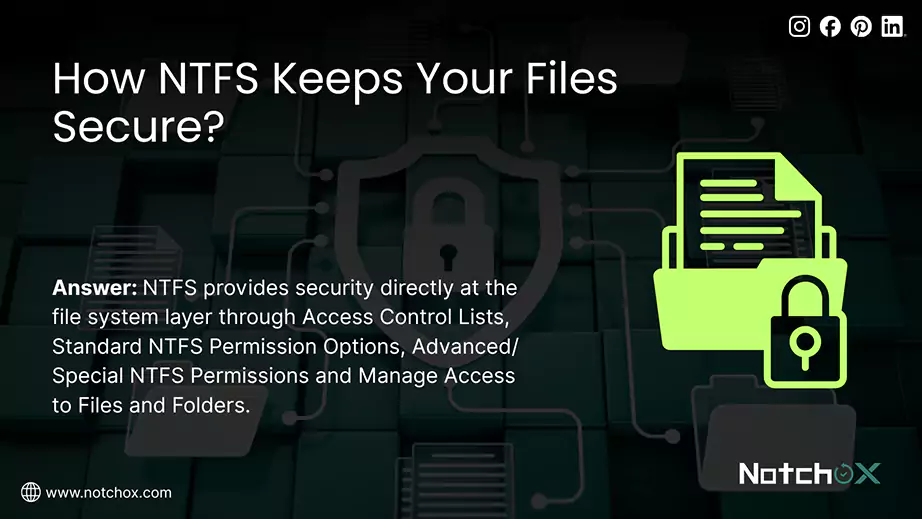 How NTFS Keeps Your Files Secure