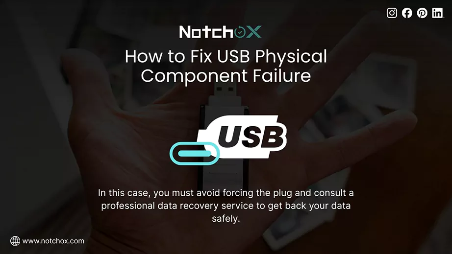 How to Fix USB Physical Component Failure
