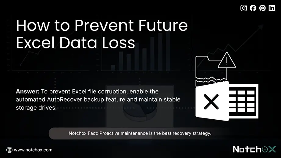 How to Prevent Future Excel Data Loss