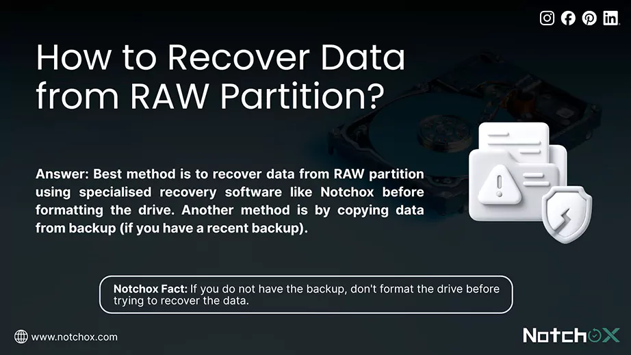 How to Recover Data from RAW Partition