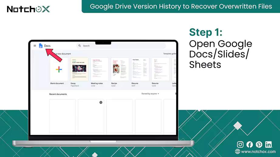 Open Google Docs Slides Sheets
