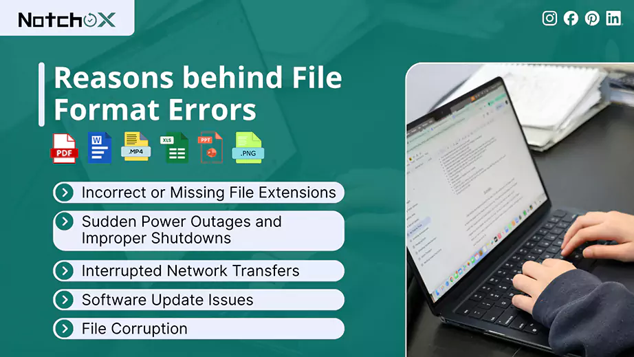 Reasons behind File Format Errors