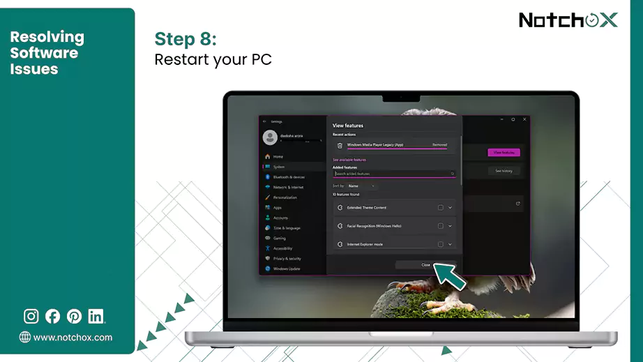 Restart your PC