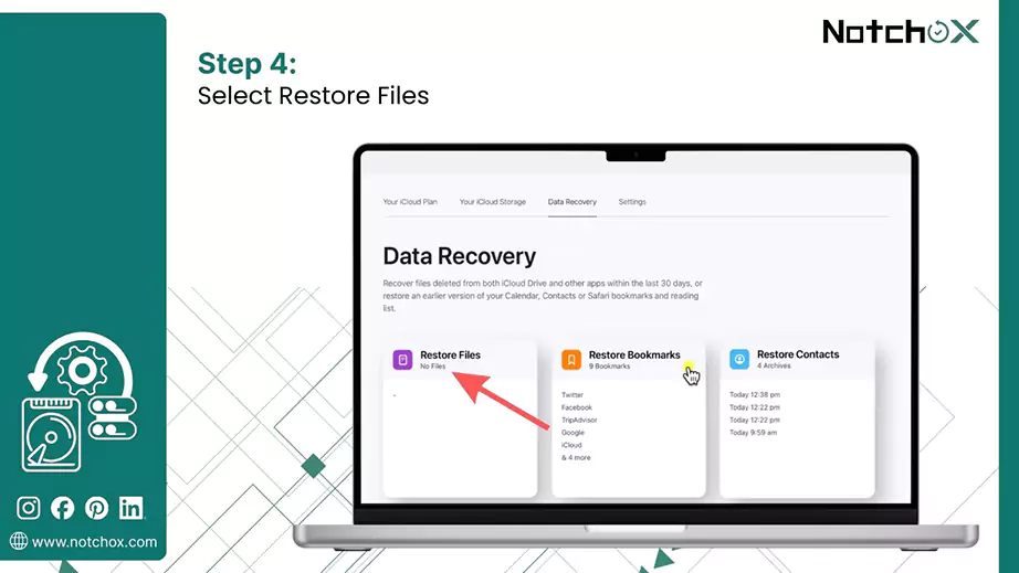 Select Restore Files