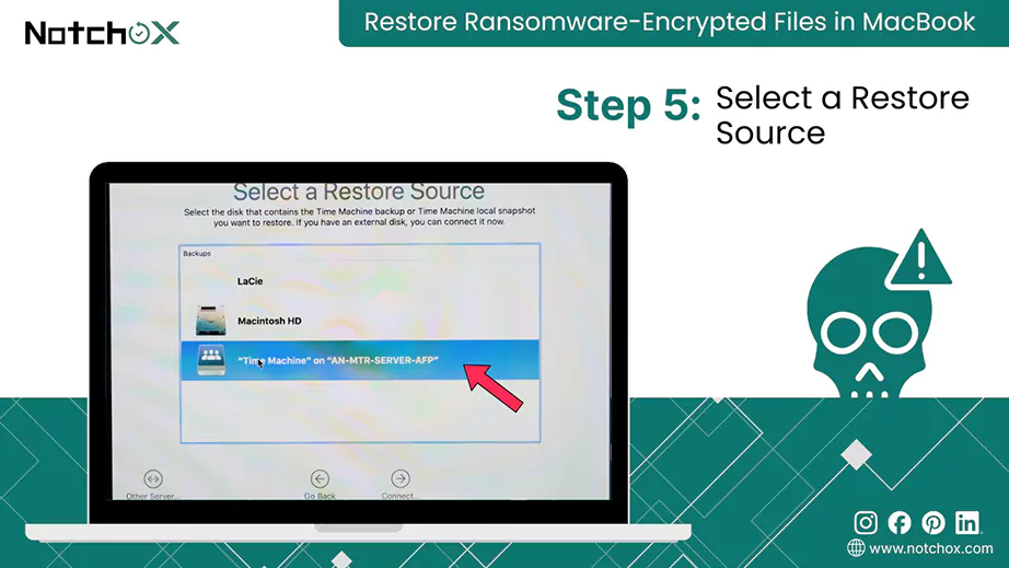 Select a Restore Source