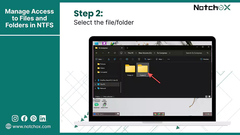 Select the file folder