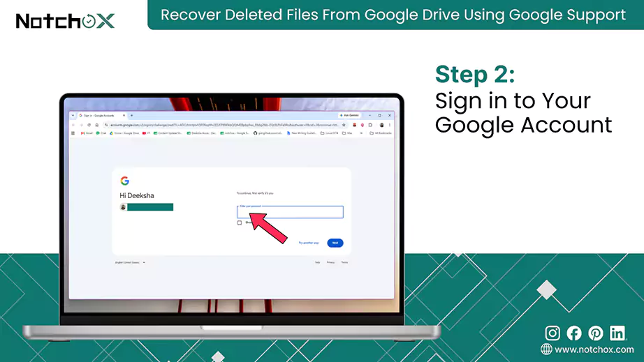 Sign in to Your Google Account