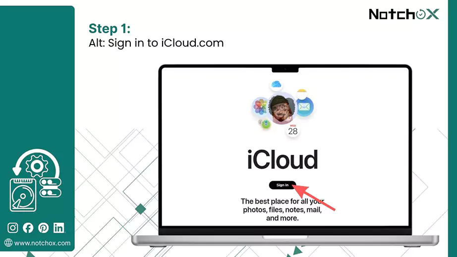 Signin to iCloud