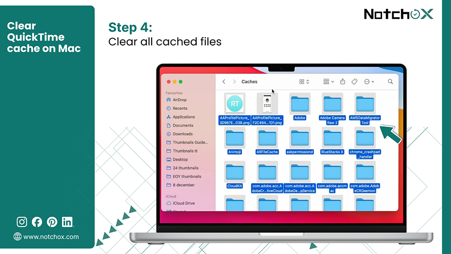 Clear all cached files