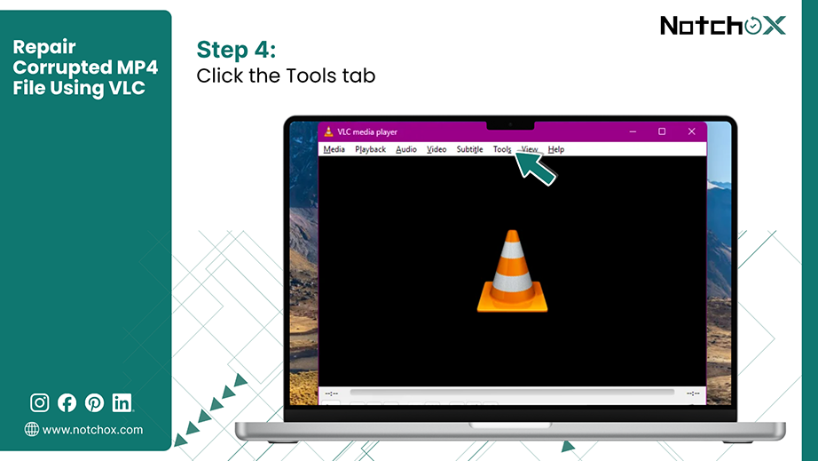 Click the Tools tab