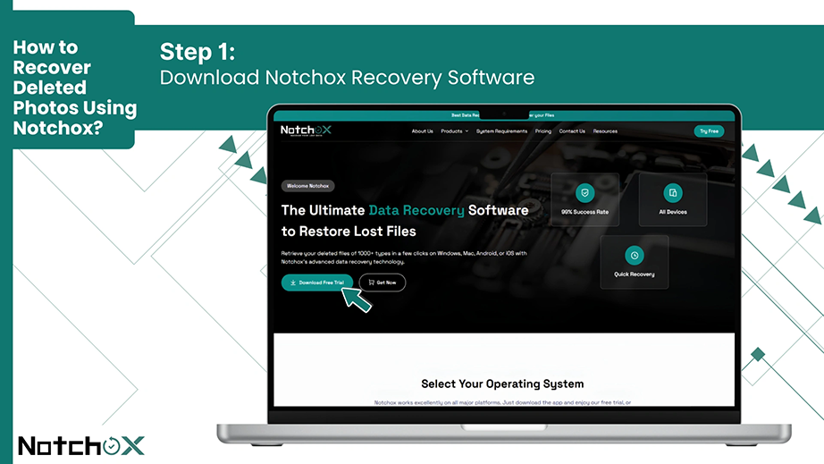 Download Notchox Recovery Software