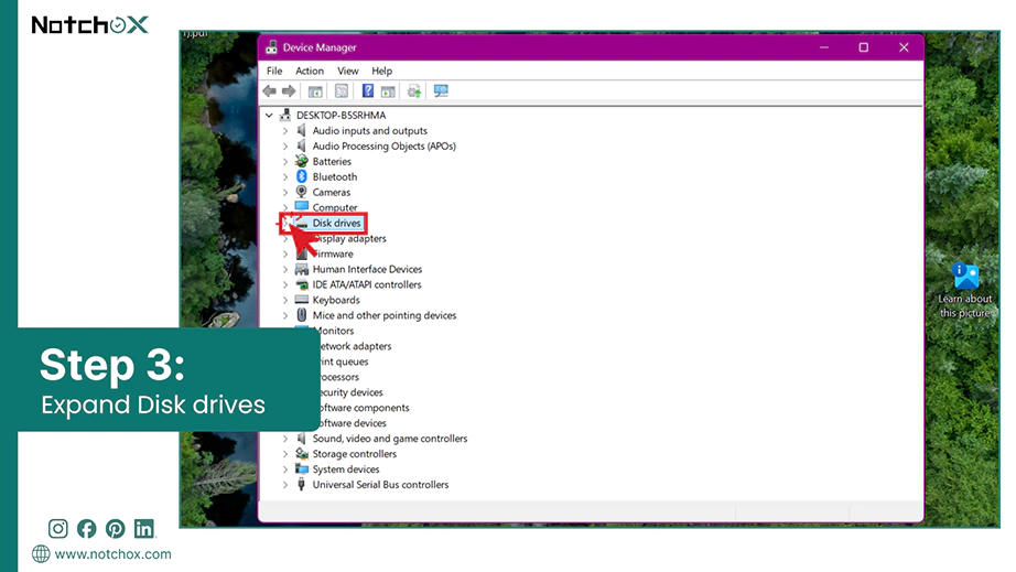 Expand Disk drives