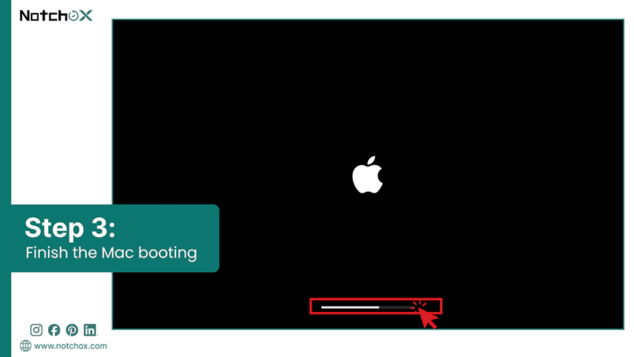 Finish the Mac booting