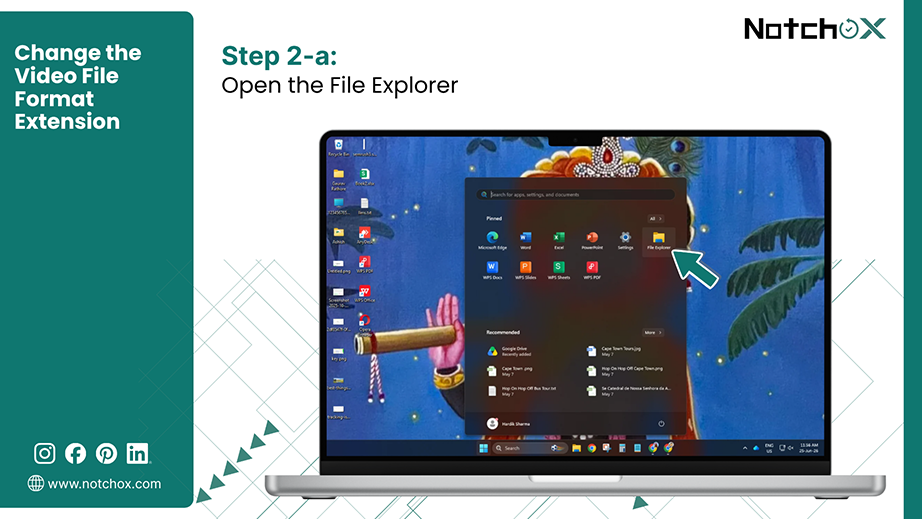 Open the File Explorer