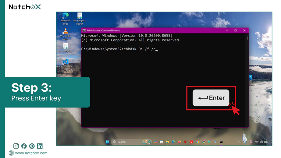 Press Enter key