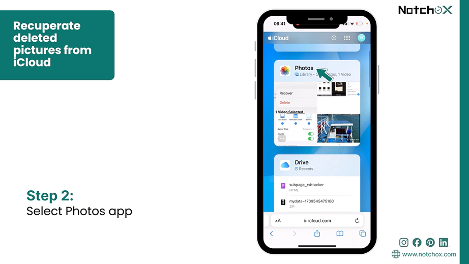 Select Photos app