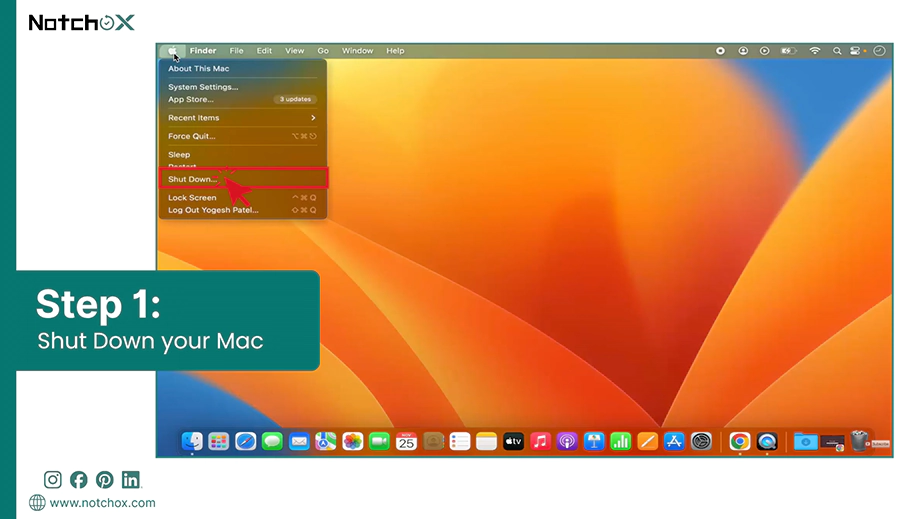 Shut Down your Mac