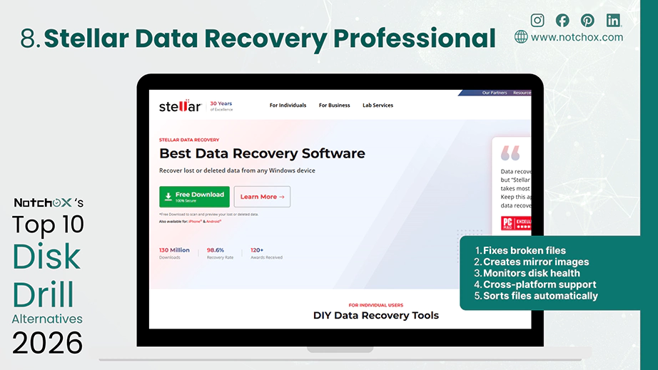 Stellar Data Recovery Professional