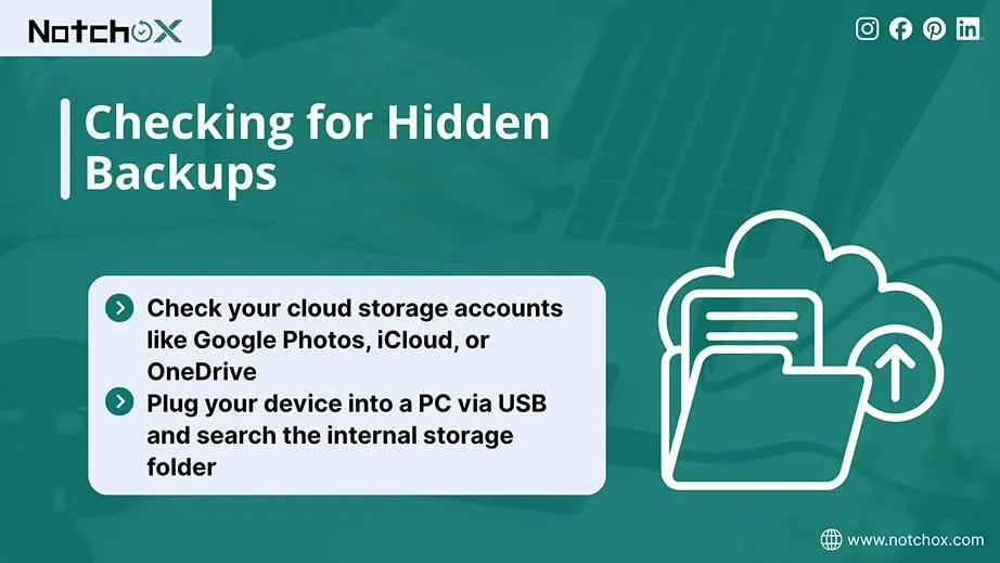Checking for Hidden Backups
