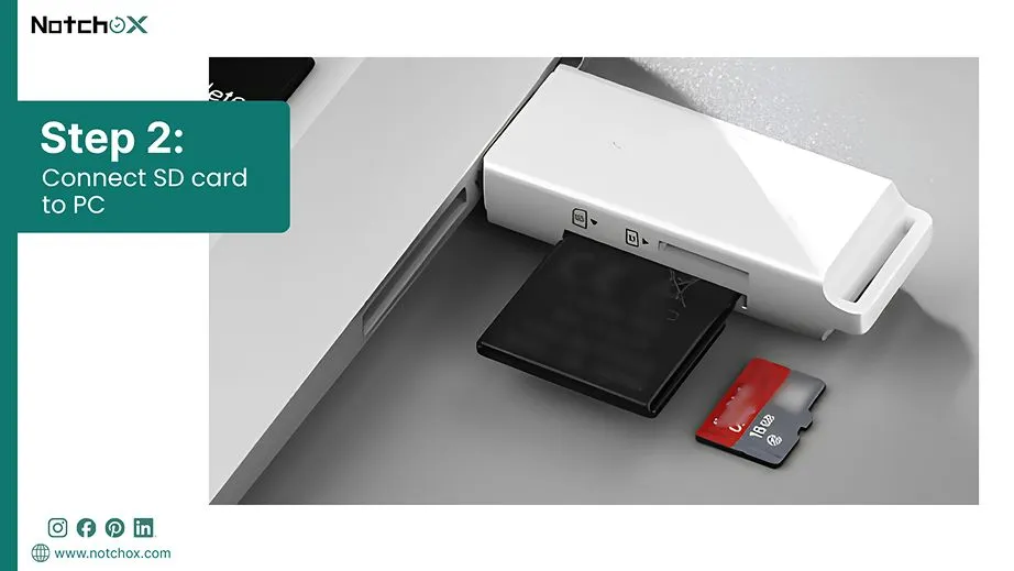 Connect SD card to PC