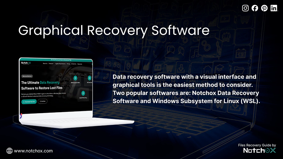 Graphical Recovery Software