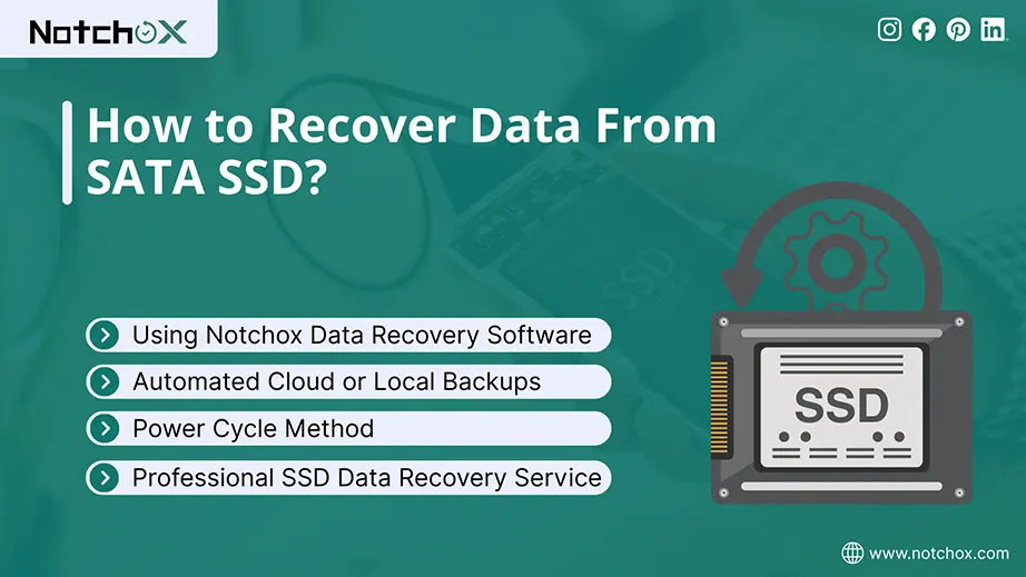 How to Recover Data From SATA SSD