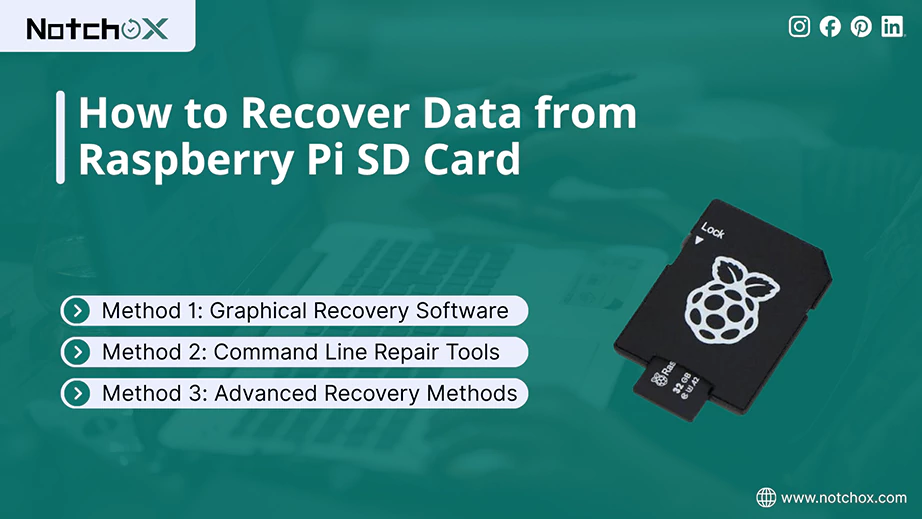 How to Recover Data from Raspberry Pi SD Card