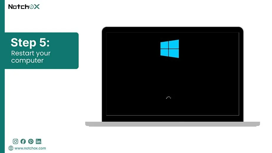 Restart your computerr