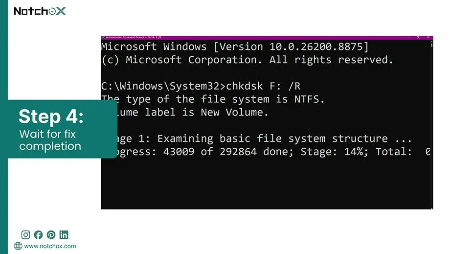 Wait for fix completion