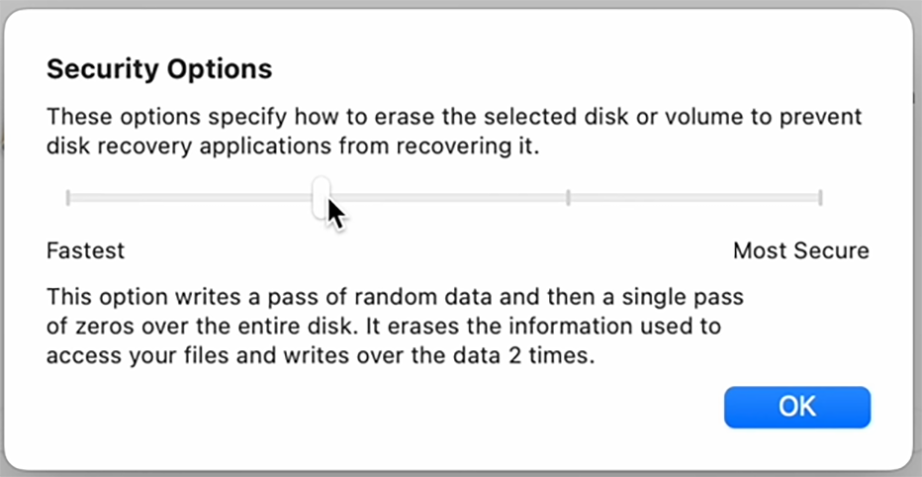 Format security options
