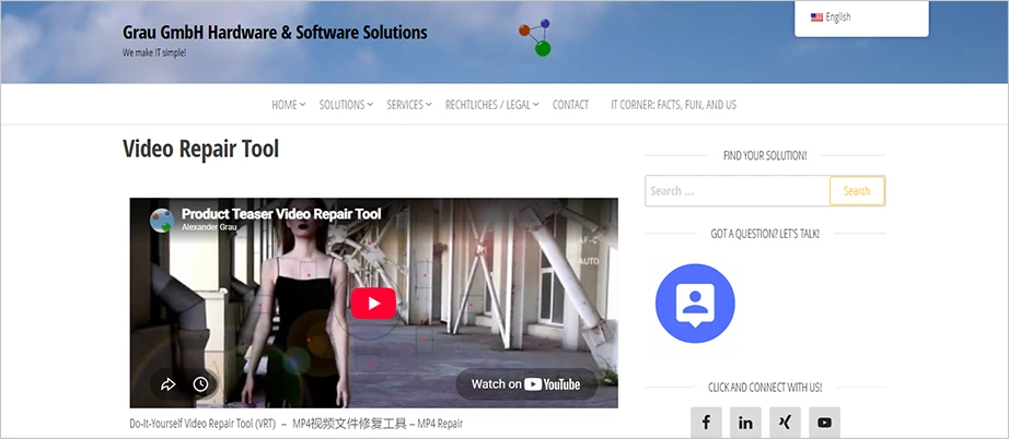 Grau GmbH Video Repair Tool
